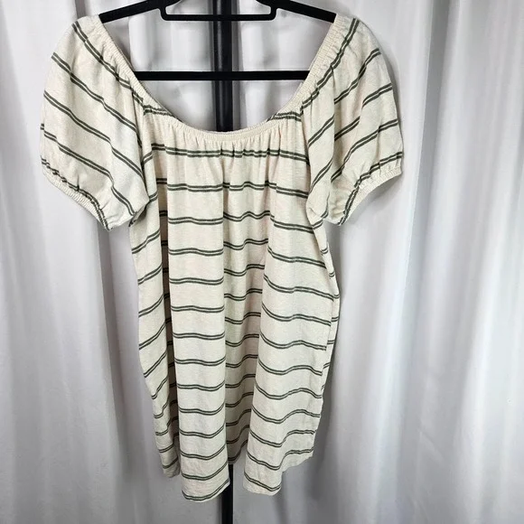 American Eagle Outfitters | Dresses | New American Eagle Dress White Green Striped Babydoll Tunic 0 Cotton Size M | Poshmark American Eagle Outfitters | Dresses | New American Eagle Dress White Green Striped Babydoll Tunic 0 Cotton Size M | Poshmark